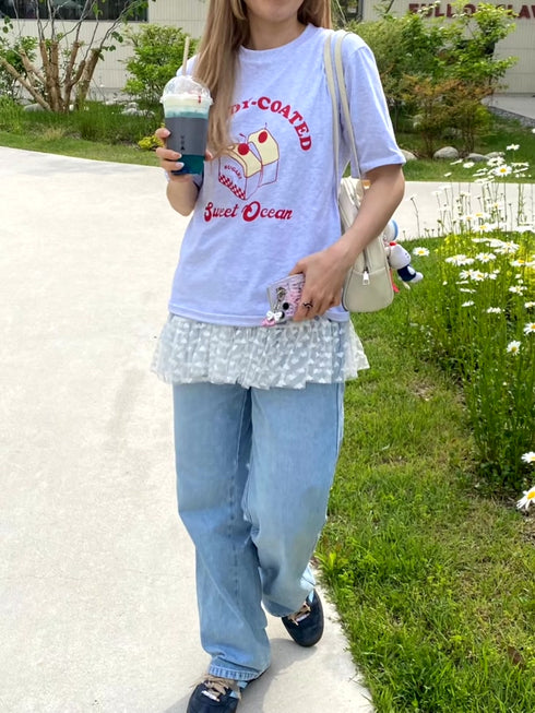 candy cake tee | SL2241659 | ライトグレー