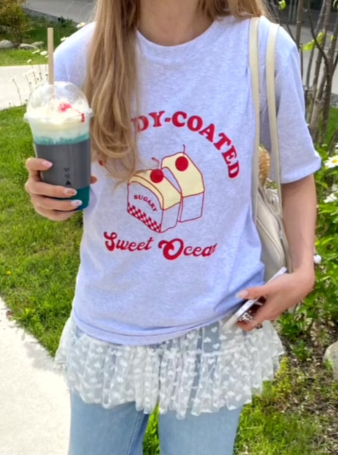 candy cake tee | SL2241659 | ライトグレー