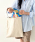 【NEWTRAL(ニュートラル)】/無地トート PC・A4収納 コットン100% エコバッグ/101 Basic Tote Bag Lサイズ | IM1262092 | ナチュラル