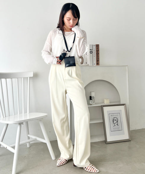 ポーチ・サングラスホルダー付きショルダーストラップ | WR1263002 | ブラック