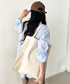 【NEWTRAL(ニュートラル)】/無地トート PC・A4収納 コットン100% エコバッグ/101 Basic Tote Bag Lサイズ | IM1262092 | ナチュラル
