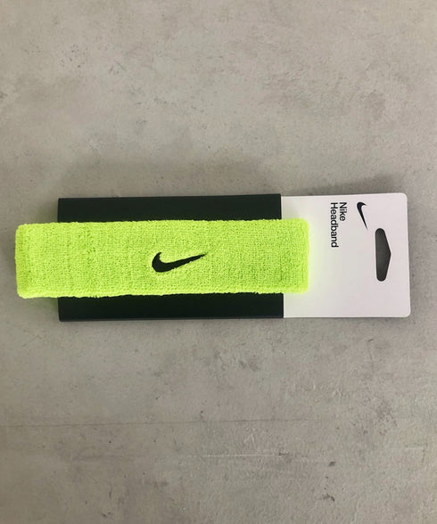 NIKE(ナイキ)/スウッシュ 刺繍 無地 ヘアバンド ヘッドバンド | IL4212003 | グリーン