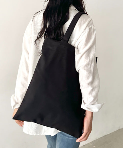 【NEWTRAL(ニュートラル)】/無地トート PC・A4収納可 コットン100% エコバッグ/101 Basic Tote Bag Lサイズ | IM1262092 | ブラック
