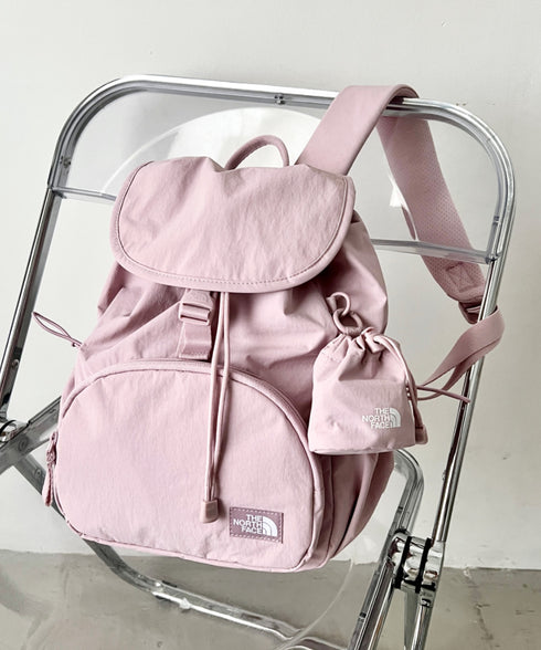 【】THE NORTH FACE(ザ・ノースフェイス)/巾着型 軽量 リュック バックパック/W'S BREEZE BACKPACK S | IM1262073 | ピンク