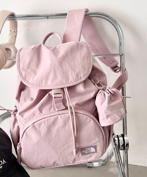 【】THE NORTH FACE(ザ・ノースフェイス)/巾着型 軽量 リュック バックパック/W'S BREEZE BACKPACK S | IM1262073 | ピンク