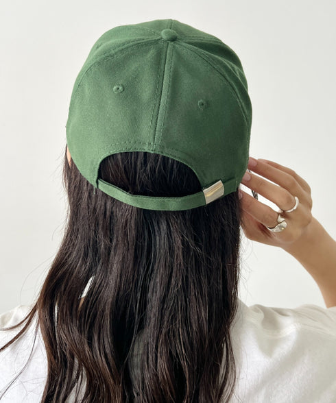 NEWYORKフロント刺繍ロゴキャップ | WR6233002 | ダークグリーン