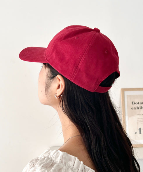 フロント刺繍ロゴキャップ | WR5265060 | レッド