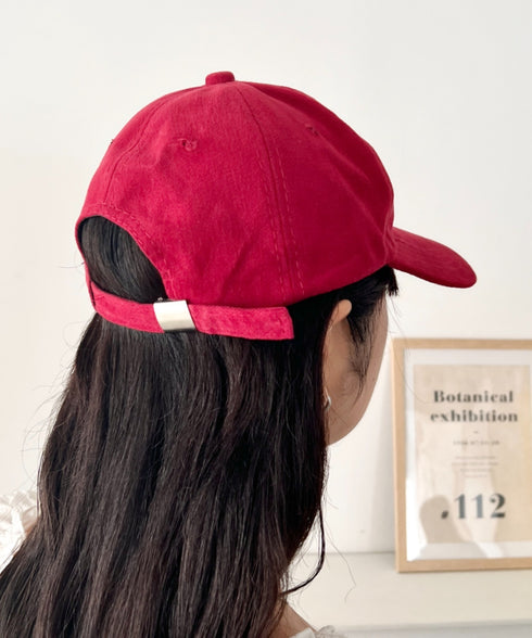 フロント刺繍ロゴキャップ | WR5265060 | レッド