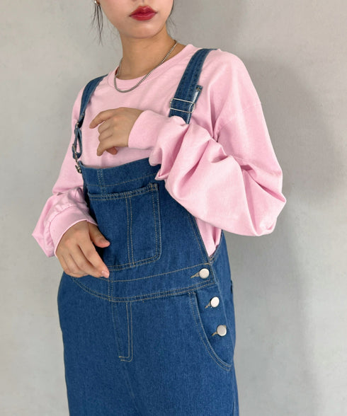 GILDAN(ギルダン) /ベーシック ロングスリーブ Tシャツ コットン ビッグシルエット オーバーサイズ サイズカラバリ豊富 長袖 ロンT 6.0オンス | 2193062 | ライトピンク
