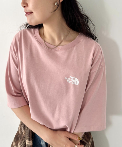THE NORTH FACE(ザ・ノースフェイス)/ビッグロゴ プリント バンダナ 半袖 Tシャツ/M'S BANDANA S/S R/TEE | IM2251068 | ピンク