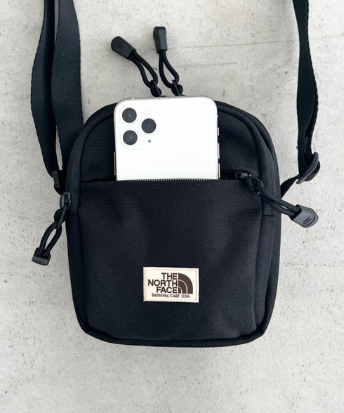 THE NORTH FACE(ザ・ノースフェイス)/長さ調整可能 軽量 ワンポイント ショルダー クロス ミニバッグ/STANDARD CROSS BAG S | IM1254073 | ブラック