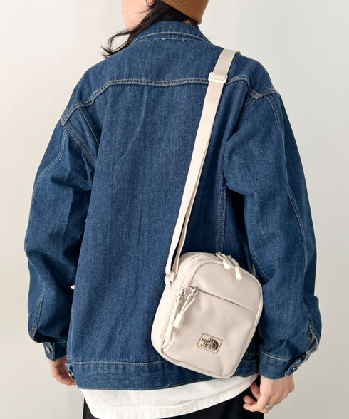 THE NORTH FACE(ザ・ノースフェイス)/長さ調整可能 軽量 ワンポイント ショルダー クロス ミニバッグ/STANDARD CROSS BAG S | IM1254073 | クリーム