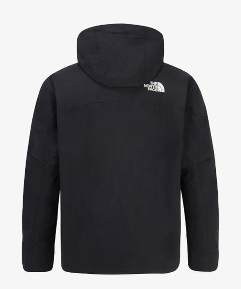 　THE NORTH FACE(ザ・ノースフェイス)/M'S SPINE JACKET/軽量 軽アウター ジャケット ワンポイントロゴ刺繍 マウンテンパーカー | IM2254076 | ブラック