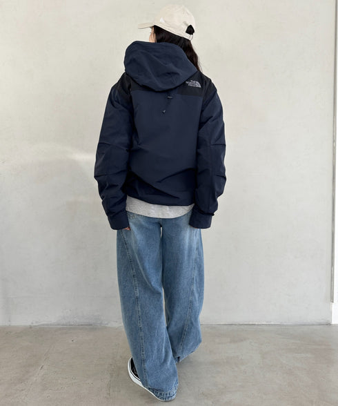 　THE NORTH FACE(ザ・ノースフェイス)/M'S SPINE JACKET/軽量 軽アウター ジャケット ワンポイントロゴ刺繍 マウンテンパーカー | IM2254076 | ネイビー