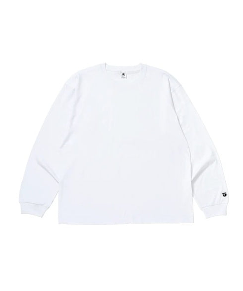 NEWTRAL(ニュートラル)/210 5.6oz Standard Emblem LS T/サイズ展開多数 コットン 無地 ロンT Tシャツ 長袖 カットソー | NT2009010 | ホワイト
