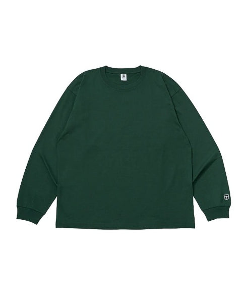 NEWTRAL(ニュートラル)/210 5.6oz Standard Emblem LS T/サイズ展開多数 コットン 無地 ロンT Tシャツ 長袖 カットソー | NT2009010 | ダークグリーン