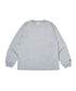 NEWTRAL(ニュートラル)/210 5.6oz Standard Emblem LS T/サイズ展開多数 コットン 無地 ロンT Tシャツ 長袖 カットソー | NT2009010 | グレー
