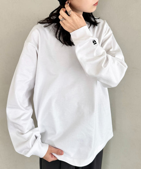 NEWTRAL(ニュートラル)/212 9.8oz Super Heavy Emblem LS T/サイズ展開多数 コットン 無地 スーパーヘビーロンT | NT2009012 | ホワイト
