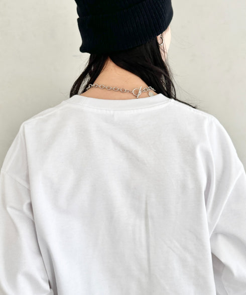 NEWTRAL(ニュートラル)/212 9.8oz Super Heavy Emblem LS T/サイズ展開多数 コットン 無地 スーパーヘビーロンT | NT2009012 | ホワイト