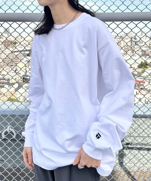 NEWTRAL(ニュートラル)/212 9.8oz Super Heavy Emblem LS T/サイズ展開多数 コットン 無地 スーパーヘビーロンT | NT2009012 | ホワイト