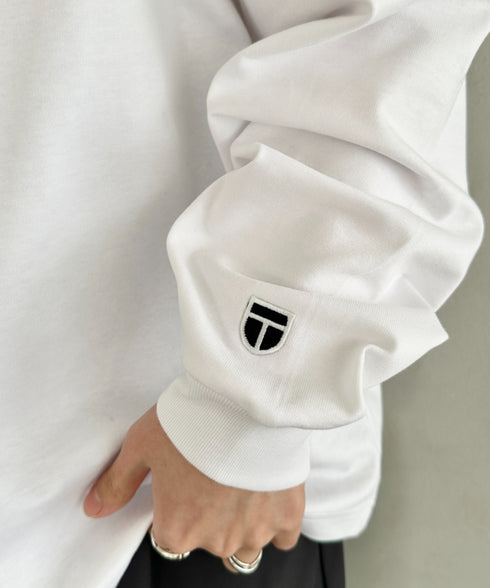 NEWTRAL(ニュートラル)/212 9.8oz Super Heavy Emblem LS T/サイズ展開多数 コットン 無地 スーパーヘビーロンT | NT2009012 | ホワイト