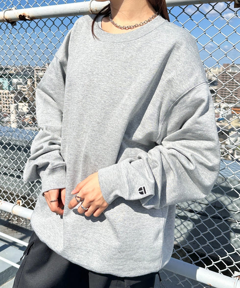 NEWTRAL(ニュートラル)/214 11.2oz Standard Emblem CN Sweat/サイズ展開多数 長袖 トップス プルオーバー スウェット | NT2009014 | グレー