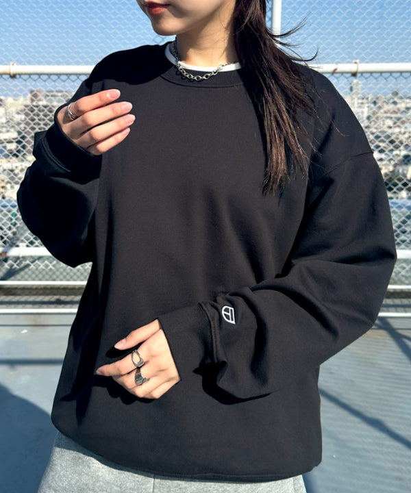NEWTRAL(ニュートラル)/214 11.2oz Standard Emblem CN Sweat/サイズ展開多数 長袖 トップス プルオーバー スウェット | NT2009014 | ブラック