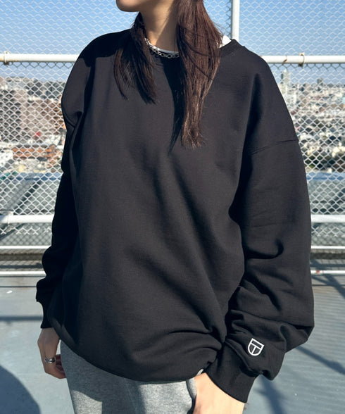 NEWTRAL(ニュートラル)/214 11.2oz Standard Emblem CN Sweat/サイズ展開多数 長袖 トップス プルオーバー スウェット | NT2009014 | ブラック