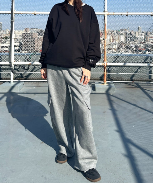 NEWTRAL(ニュートラル)/214 11.2oz Standard Emblem CN Sweat/サイズ展開多数 長袖 トップス プルオーバー スウェット | NT2009014 | ブラック