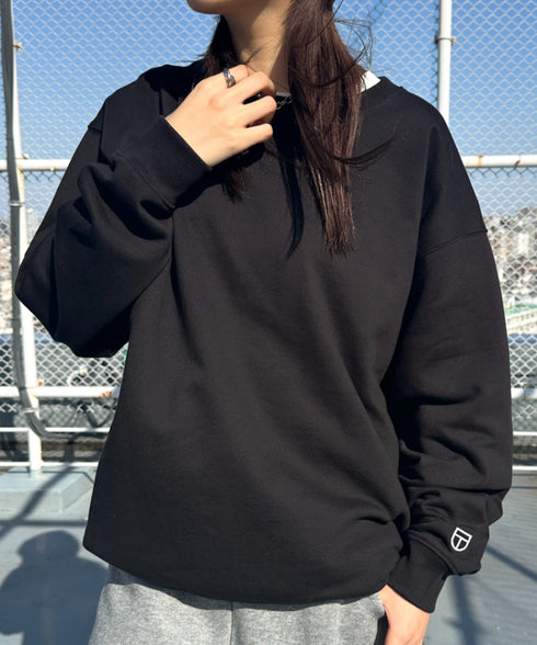 NEWTRAL(ニュートラル)/214 11.2oz Standard Emblem CN Sweat/サイズ展開多数 長袖 トップス プルオーバー スウェット | NT2009014 | ブラック