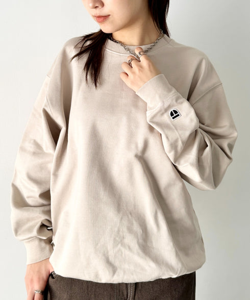 NEWTRAL(ニュートラル)/214 11.2oz Standard Emblem CN Sweat/サイズ展開多数 長袖 トップス プルオーバー スウェット | NT2009014 | サンドベージュ
