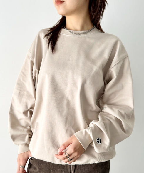 NEWTRAL(ニュートラル)/214 11.2oz Standard Emblem CN Sweat/サイズ展開多数 長袖 トップス プルオーバー スウェット | NT2009014 | サンドベージュ