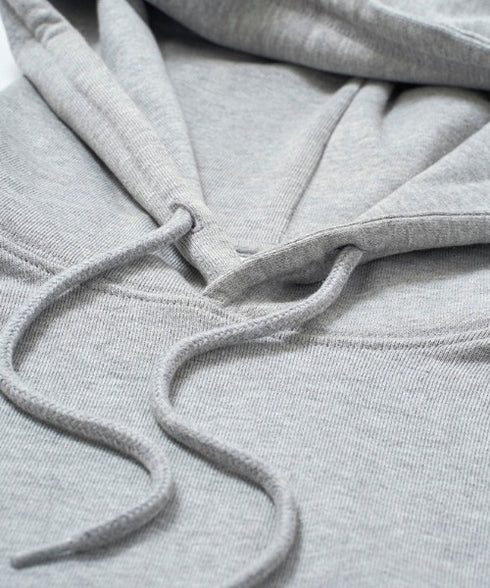 NEWTRAL(ニュートラル)/216 11.2oz Standard Emblem PO Hoodie/オーバーサイズ 裏毛 起毛なし 無地 ワッペン ワンポイント スウェット パーカー フーディー | NT2009016 | グレー