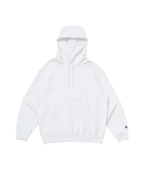 NEWTRAL(ニュートラル)/216 11.2oz Standard Emblem PO Hoodie/オーバーサイズ 裏毛 起毛なし 無地 ワッペン ワンポイント スウェット パーカー フーディー | NT2009016 | ホワイト