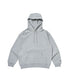 NEWTRAL(ニュートラル)/216 11.2oz Standard Emblem PO Hoodie/オーバーサイズ 裏毛 起毛なし 無地 ワッペン ワンポイント スウェット パーカー フーディー | NT2009016 | グレー
