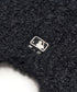 MLB KOREA(エムエルビーコリア)/猫耳 ねこ耳ビーニー 耳付き ロゴパッチ ワッペン ビーニー ニット帽 フラップニットキャップ/Miyaong Earflap Beanie | AT5254071 | ブラック