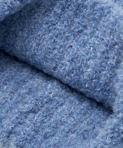 MLB KOREA(エムエルビーコリア)/猫耳 ねこ耳ビーニー 耳付き ロゴパッチ ワッペン ビーニー ニット帽/Plush Miyaong Beanie | AT5254072 | ブルー