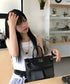 MUCENT(ムセント)/ミニ ポケット リュック バックパック/AREN TWO POCKET LEATHER MINI BACKPACK | AT1254078 | ブラック