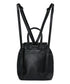 MUCENT(ムセント)/ミニ ポケット リュック バックパック/AREN TWO POCKET LEATHER MINI BACKPACK | AT1254078 | ブラック