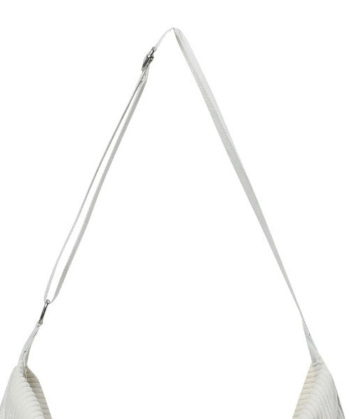 MUCENT(ムセント)/軽量 大容量 コーデュロイ クロス メッセンジャー ショルダーバッグ/SOFT CORDUROY CROSS BAG | AT1254079 | アイボリー