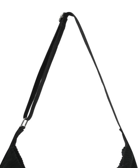 MUCENT(ムセント)/軽量 大容量 コーデュロイ クロス メッセンジャー ショルダーバッグ/SOFT CORDUROY CROSS BAG | AT1254079 | ブラック