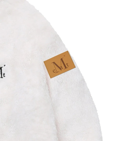 MUCENT(ムセント)/ボア フリース ジャケット/BOLLI CURLY FLEECE HOOD ZIP-UP | AT2254082 | アイボリー