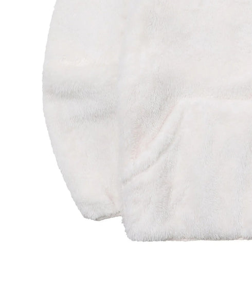 MUCENT(ムセント)/ボア フリース ジャケット/BOLLI CURLY FLEECE HOOD ZIP-UP | AT2254082 | アイボリー