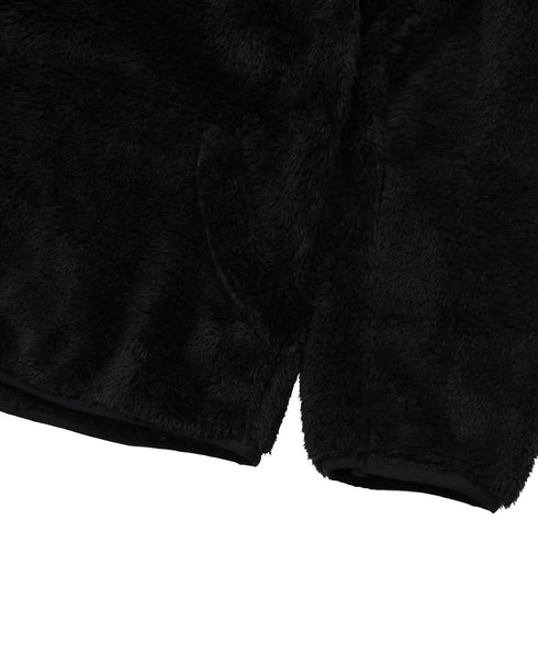 MUCENT(ムセント)/ボア フリース ジャケット/BOLLI CURLY FLEECE HOOD ZIP-UP | AT2254082 | ブラック