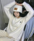 MUCENT(ムセント)/アンゴラ オーバーサイズ シャギー ニット/NEUSS ANGORA LOOSE-FIT KNIT | AT2254084 | アイボリー
