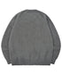 MUCENT(ムセント)/アンゴラ オーバーサイズ シャギー ニット/NEUSS ANGORA LOOSE-FIT KNIT | AT2254084 | チャコールグレー