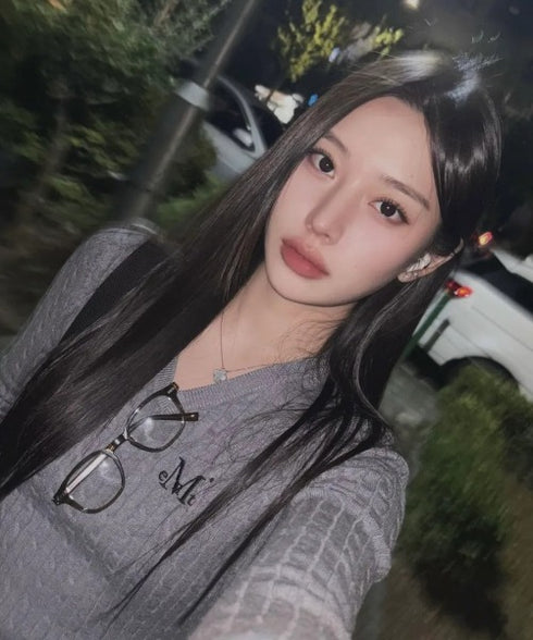 MUCENT(ムセント)/Vネック クロップ ケーブル ニット/PRIMROSE V-NECK CROP KNIT | AT2254085 | グレー