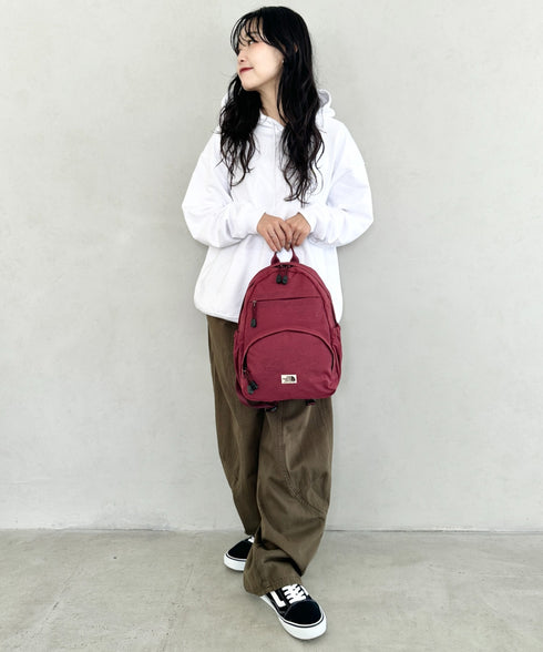 THE NORTH FACE(ザ・ノースフェイス)/軽量 デイリー ミニ バックパック リュック/STANDARD BACKPACK S | IM1254087 | レッド