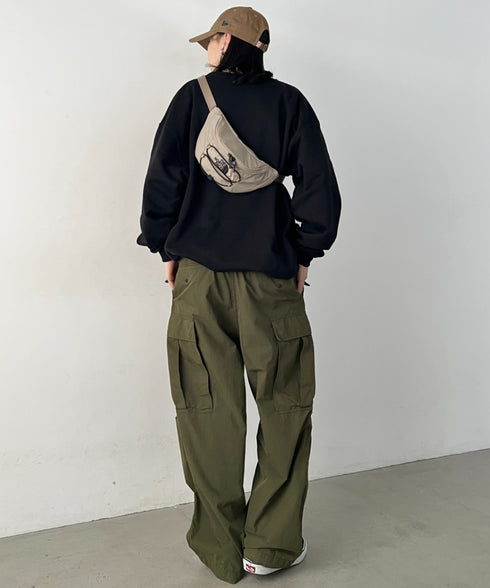 THE NORTH FACE(ザ・ノースフェイス)/軽量 ボディバッグ ヒップバッグ ウエストバッグ ロゴ刺繍/JESTER HIP SACK MINI | IM1254098 | ライトベージュ