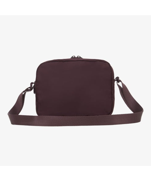 THE NORTH FACE(ザ・ノースフェイス)/軽量 スクエア ショルダーバッグ クロスバッグ/TRAVEL CROSS BAG S | IM1254100 | ワインレッド